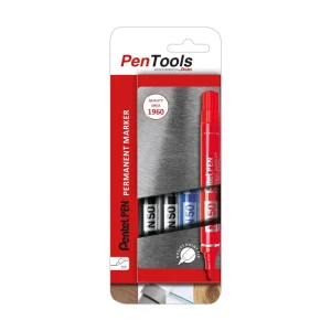 Pentel N50 Permanent Marker Bullet Assorted (Pack of 4)