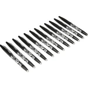 PILOT FriXion Erasable Pens - Black - Pack of 12