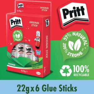 Pritt Stick Glue Sticks 22g (Pack of 6)