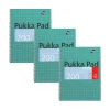 Pukka Pad Metallic A4 Notebook 200 Pages (Pack of 3)