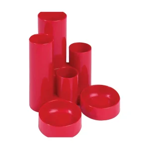 Q-Connect Desk Tidy - Red