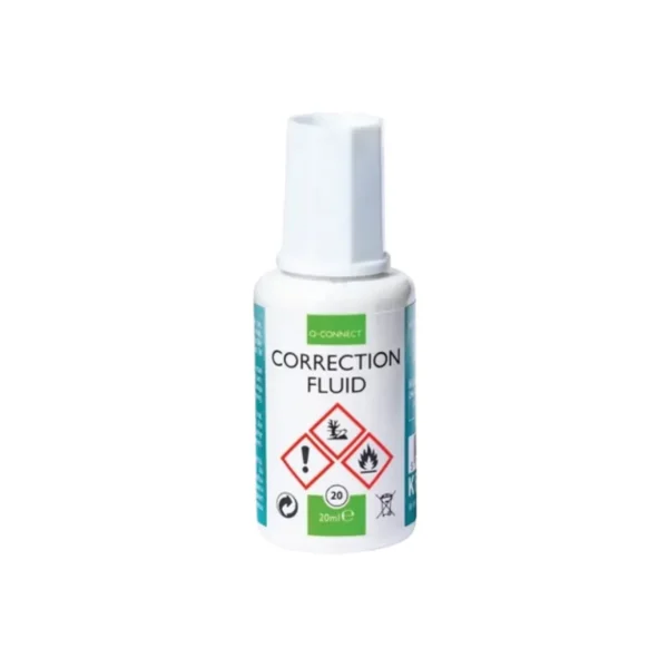 Q-Connect 20ml Rapid Correction Fluid (10 Pack)