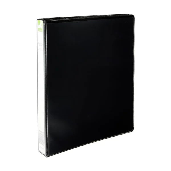 Q-Connect Presentation 25mm 4D Ring Binder A4 Black