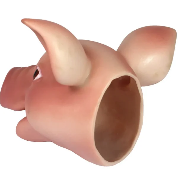 Realistic Farm Animal Hand Puppet Set - Horse & Pig