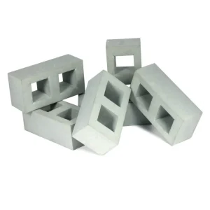 REALISTIC FOAM BREEZE BLOCKS - 40-PIECE SET