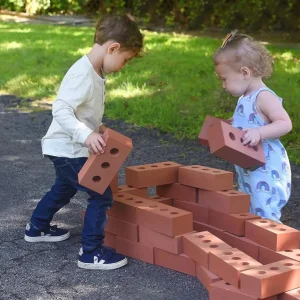 Realistic Foam Bricks - 100 Pack