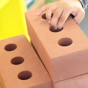 Realistic Foam Bricks - 50 Pack