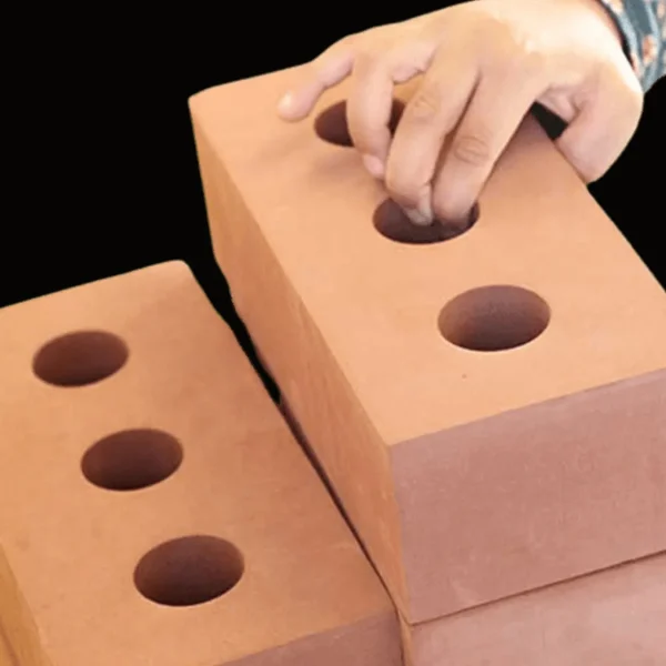 Realistic Foam Bricks - 50 Pack