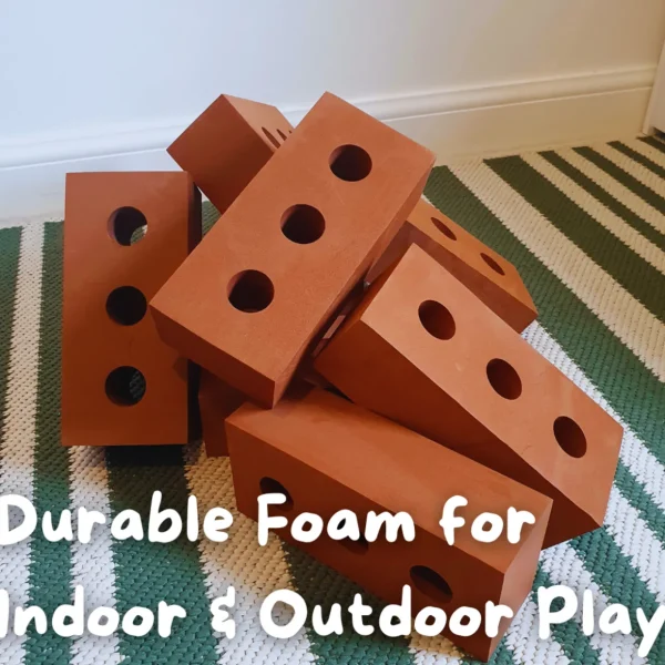 Realistic Foam Bricks - 25 Pack