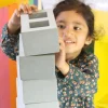 Realistic Foam Bricks - Breeze Blocks 100 pk
