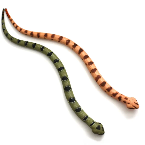 Realistic Rubber Snake Toys - 6pcs