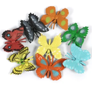 Realistic Small World Butterfly, Lizard, & Minibeast Toys - 20pcs