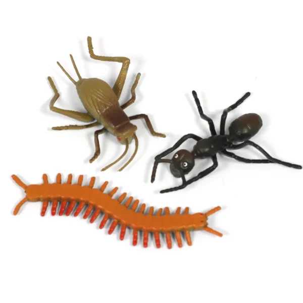 Realistic Small World Butterfly, Lizard, & Minibeast Toys - 20pcs