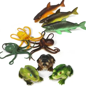 Realistic Small World Marine Life Set of 9