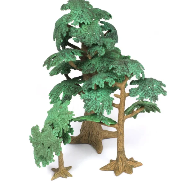 Realistic Small World Scenery, Rocks, Logs & Trees. 10pc