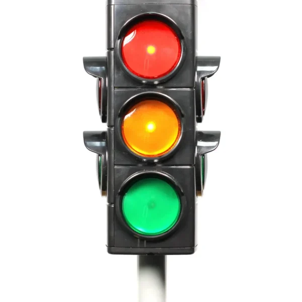 Realistic Toy Traffic Lights for Kids