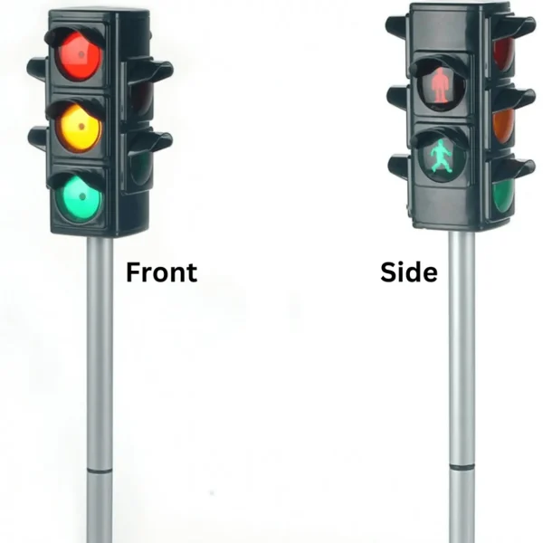 Realistic Toy Traffic Lights for Kids