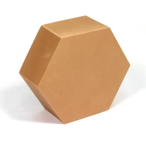Red & Brown Hexagon Foam Building Blocks 24 Pack