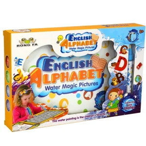 Reusable Alphabet Magic Water Colouring Book