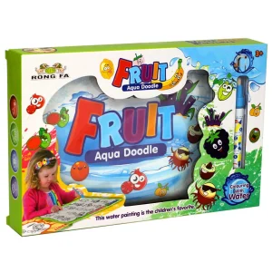 Reusable Fruit Magic Water Colouring Book