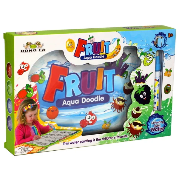Reusable Fruit Magic Water Colouring Book