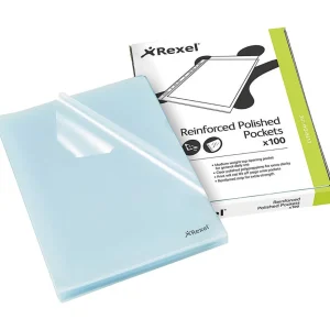 Rexel A4 Clear Cut Flush Folder (Pack of 100)
