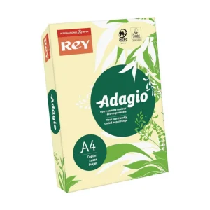 Rey Adagio Card A4 160gsm Canary (250 sheets)
