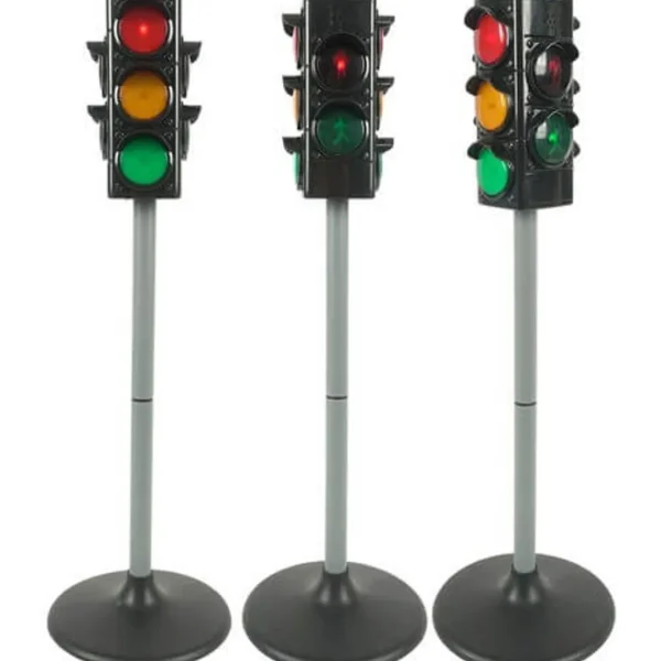 Road Safety Traffic Signs, Traffic Light & Parking Barrier Set.