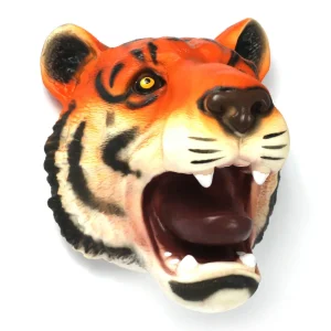 Safari Animal Hand Puppets Set of 4 for Imaginative Playtime