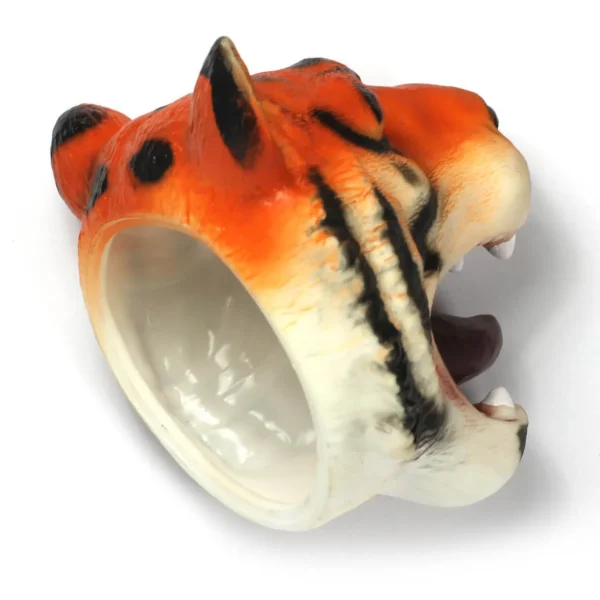 Safari Animal Hand Puppets Set of 4 for Imaginative Playtime