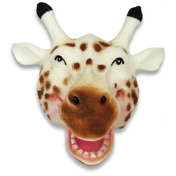 Safari Animal Hand Puppets Set of 4 for Imaginative Playtime