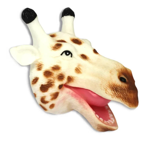 Safari Animal Hand Puppets Set of 4 for Imaginative Playtime