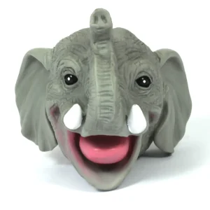 Safari Animal Hand Puppets Set of 4 for Imaginative Playtime