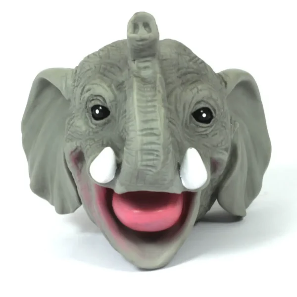 Safari Animal Hand Puppets Set of 4 for Imaginative Playtime