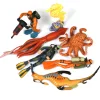 Sea Creatures, Animals & Diver Toys - 7pc