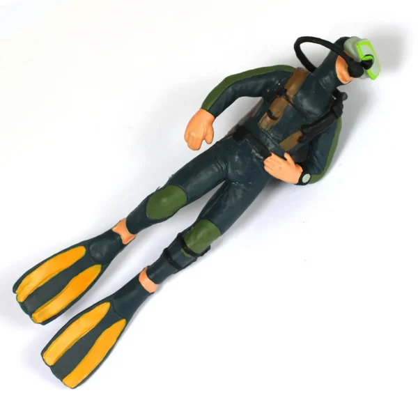 Sea Creatures, Animals & Diver Toys - 7pc