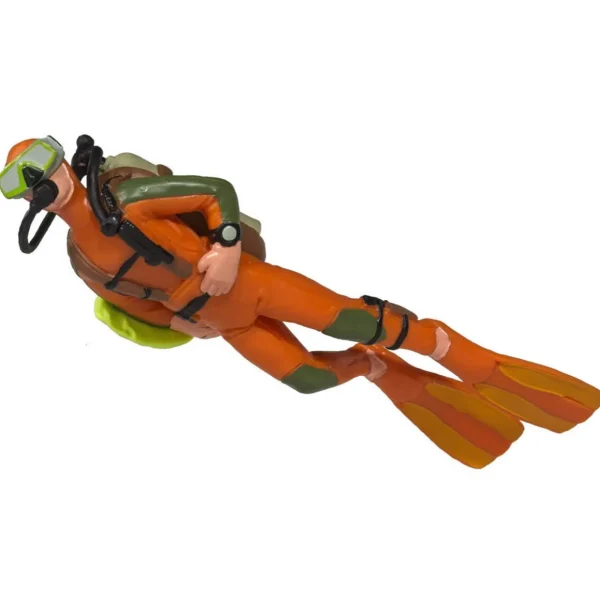 Sea Creatures, Animals & Diver Toys - 7pc