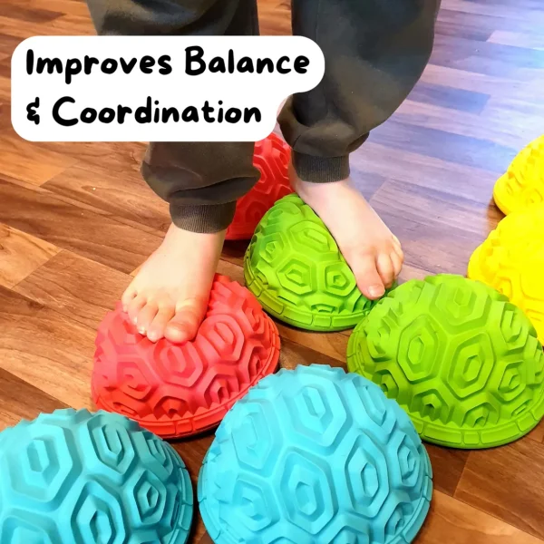 Sensory Balance Pod Stepping Stones - Turtle Shell