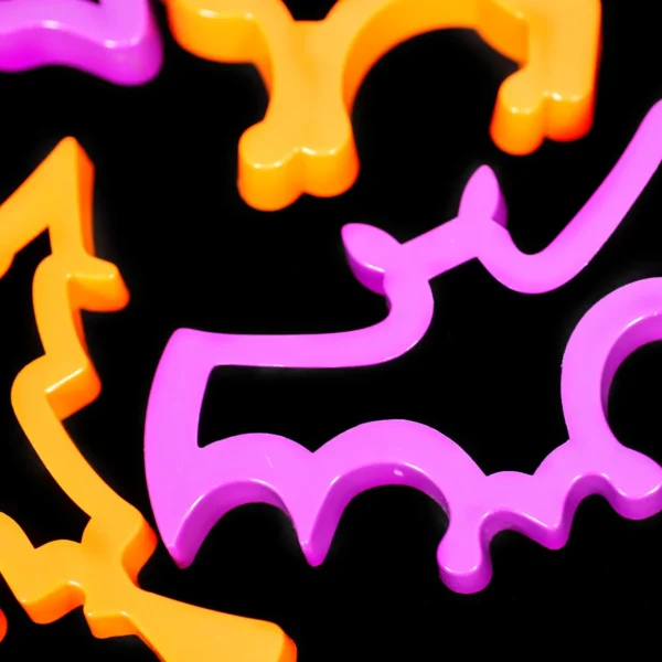 Set Of 6 Halloween Themed Cookie Cutting Shapes