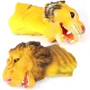Set of 2 Lion & Tiger Animal Hand Puppets