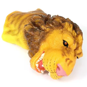 Set of 2 Lion & Tiger Animal Hand Puppets