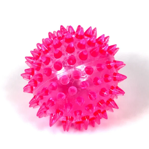 Set Of 5 Sensory UV Soft Spikey Balls