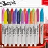 Sharpie Permanent Fine Markers Assorted Fun Colours (Pack 18)