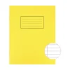 Silvine Exercise Book Ruled 229x178mm Yellow (Pack of 10)