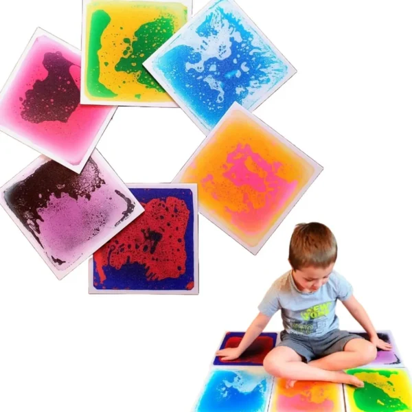 Small Sensory Floor Tiles - Non-Slip, Durable, & Calming