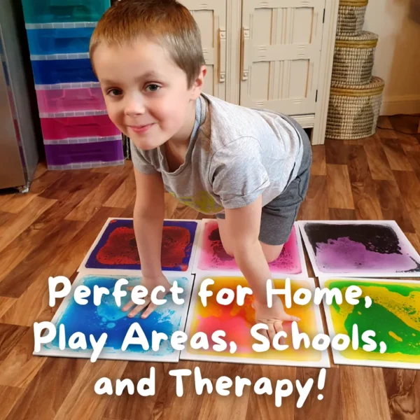 Small Sensory Floor Tiles - Non-Slip, Durable, & Calming