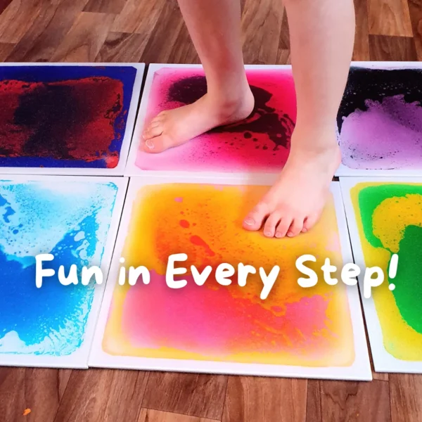 Small Sensory Floor Tiles - Non-Slip, Durable, & Calming