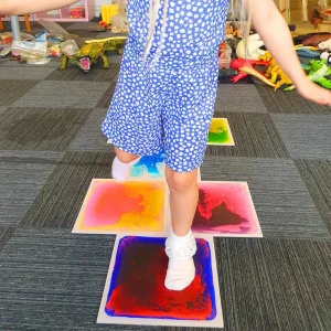 Small Sensory Floor Tiles - Non-Slip, Durable, & Calming