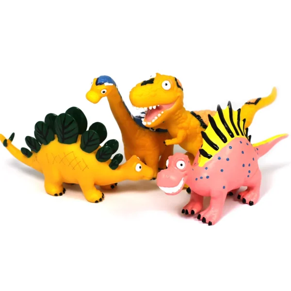 Small World Cartoon Dinosaurs - 4pcs