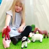 Small World Cartoon Farm Animals- 5pcs
